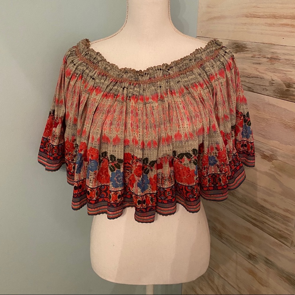 Anthropologie Beautiful Hand Embroidered Top!